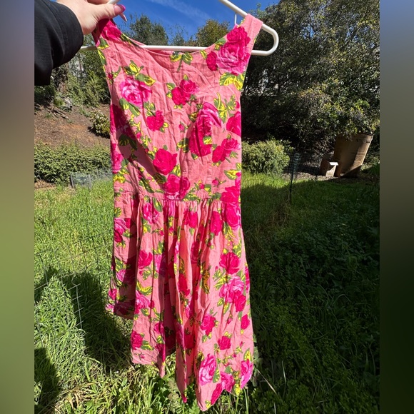 Betsey Johnson Pink Floral Dress - Picture 3 of 3